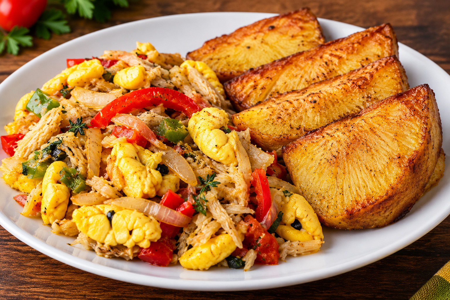 Ackee and Salt Fish
